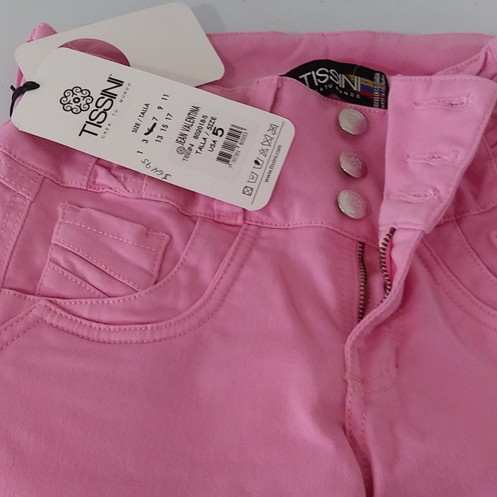 Jean VALENTINA Size 5-Pink. 🇨🇴 Moda Colombiana.